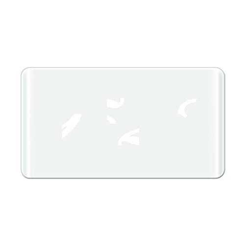 Escape Room Game Password Clue Cards Props Magic Transparent Acrylic Cards for Real Life Puzzle Game Pile Four Cards Up to Get Clues Run Away from Player Adventure Secret Room