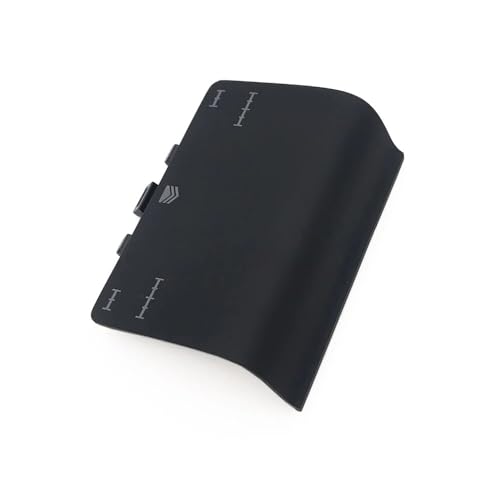 1PCS Battery Cover Back Door Lid Shell Case Replacement for Xbox One Elite 1 Controller Repair Part Accessories (Black) - color: Black