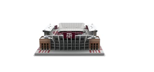 Pro Lion 3D Jigsaw Puzzle of Kyle Field Stadium Construction Building Kits - 178 Pieces| Texas A&M Aggies Football League Gifts for Boys, Adults, Men, Kids Aged 7+| Puzzles Games Kit for Creative Fan - style: Texas A&M Aggies