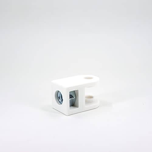 Microphone Mount for QuadCast, Mic Arm Adapter, Boom Arm Adapter, Replacement Part, Durable and Strong (White) - color: White