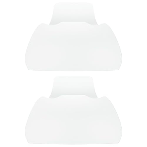 playvital 2 Pack Controller Display Stand for ps5, Gamepad Stand Desk Holder for ps5 Controller Accessories with Rubber Pads, White - color: White 2 set