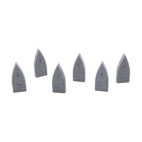 EnderToys Mausoleum Graveyard Scene - DND Terrain Scenery for Tabletop 28mm Miniatures Wargame