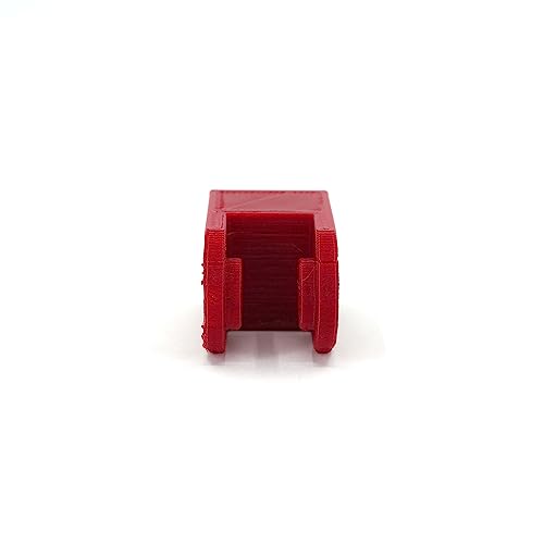 Microphone Mount for QuadCast, Mic Arm Adapter, Boom Arm Adapter, Replacement Part, Durable and Strong (Red) - color: Red