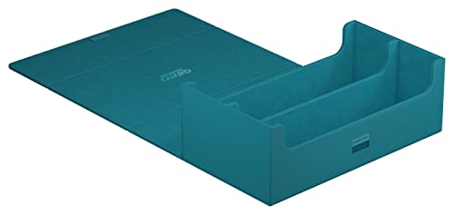 Ultimate Guard Arkhive 800+, Deck Case for 800 Double-Sleeved TCG Cards, Petrol, Compatible with Boulders, Magnetic Closure & Microfiber Inner Lining - color: Petrol, size: 800+