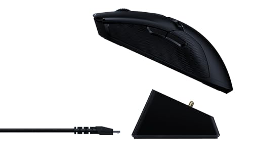 Razer Viper Ultimate with Charging Dock - Ambidextrous Esports Gaming Mouse Powered by HyperSpeed Wireless Technology (Focus+ 20K Optical Sensor, 74g Lightweight, RGB Chroma) Black - style: Viper Ultimate + Charging Dock