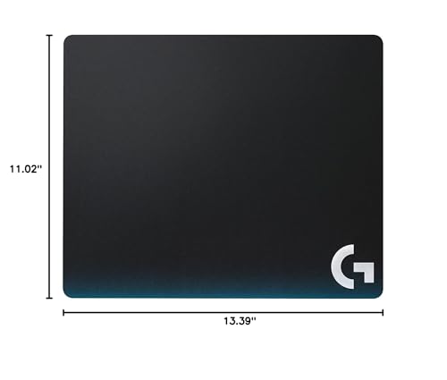 Logitech G440 Hard Gaming Mouse Pad for High DPI Gaming - Black
