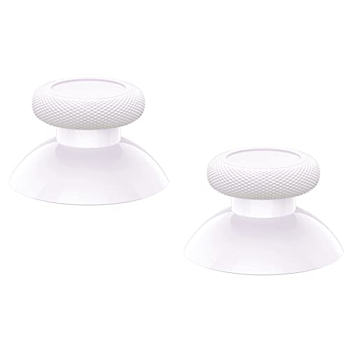 eXtremeRate Replacement Thumbsticks for Xbox Series X & S Controller, Joysticks Repair Kit for Xbox Wireless Controller, Custom Analog Stick Buttons for Xbox One S/X/Elite Controller - White - color: White