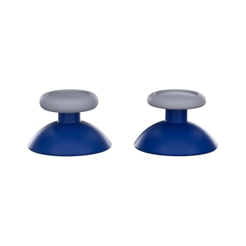 eXtremeRate Replacement 3D Joystick for Nintendo Switch 2 Pro Controller, Left Right Analog Stick Thumbsticks with Screwdriver Tools for Switch 2 Pro, Multi-Colors Options - Yale Blue & New Hope Gray - color: Yale Blue & New Hope Gray
