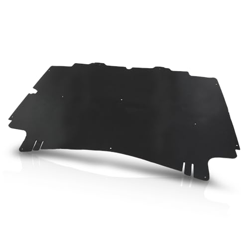 PIT66 Hood Insulation Pad 1/2" Heat Blanket Fit Dodge Ram 1500 2002-2008 | Fit Dodge Ram 2500 3500 2003-2009 w/Clips - style: 2002-2008 Dodge Ram 1500 w/o Holes