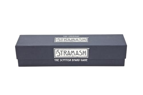 Stramash - The Scottish Board Game - Original Version - 2-6 Players - Ages 8+ - Wooden Game Board - Perfect for the Family - A Game of Strategy & Guile