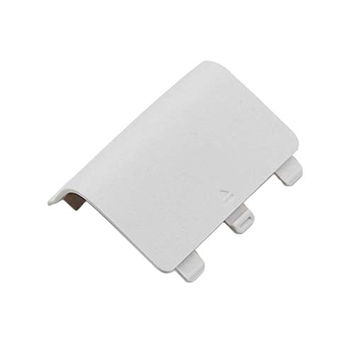 Battery Shell Lid Back Case Cover for Xbox One Wireless Controller Replacement (White) - color: White