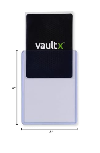 Vault X Toploaders 35pt (100 Pack), 3" x 4" Seamless Clear Rigid Card Holders for Trading Cards TCG - size: 100 Pack, style: 35pt