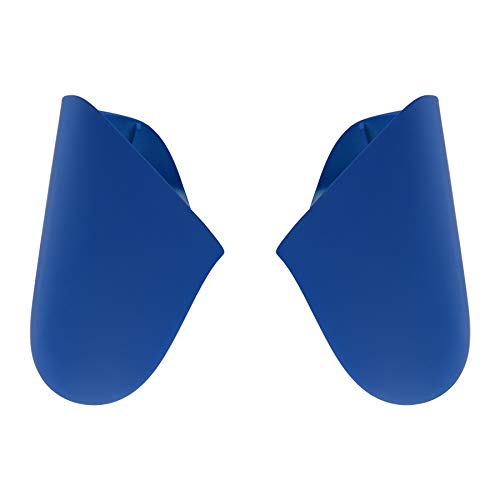 eXtremeRate Blue Replacement Handle Grips for Nintendo Switch Pro Controller, Soft Touch DIY Hand Grip Shell for Nintendo Switch Pro - Controller NOT Included - color: Blue