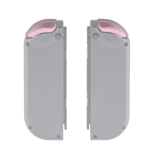 eXtremeRate DIY Full Set Buttons for Nintendo Switch & Switch OLED, Replacement Buttons for JoyCon, ABXY Direction Keys SR SL L R ZR ZL + - Home Capture Trigger Buttons Springs - Cherry Blossoms Pink - color: Cherry Blossoms Pink