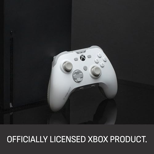 SCUF VALOR PRO Wired Performance Xbox Controller – Customizable Back Paddles, Instant Triggers, Hall Effect Thumbsticks, Audio Controls, Xbox Series X|S, Xbox One, Windows PC – White - color: White