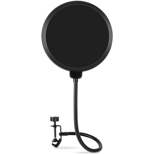 Sennheiser Profile USB Condenser Microphone with Desktop Stand Bundled with Microphone Boom Arm + Wind Screen Pop Filter + Microfiber Cleaning Cloth (4 Items) - style: Profile Mic + Arm & Pop Filter