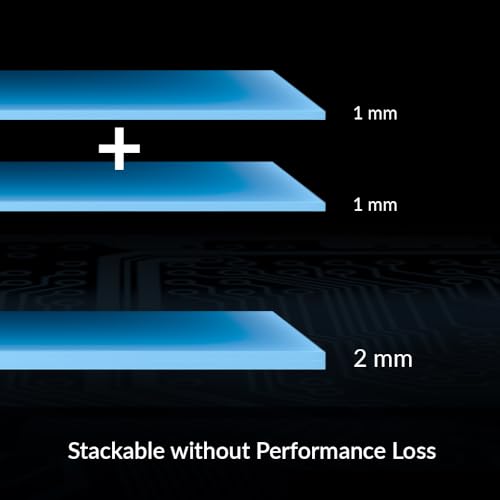 ARCTIC TP-3: Premium Performance Thermal Pad, 100 x 100 x 0.5 mm - size: 100 x 100 x 0,5 mm (1 Piece)