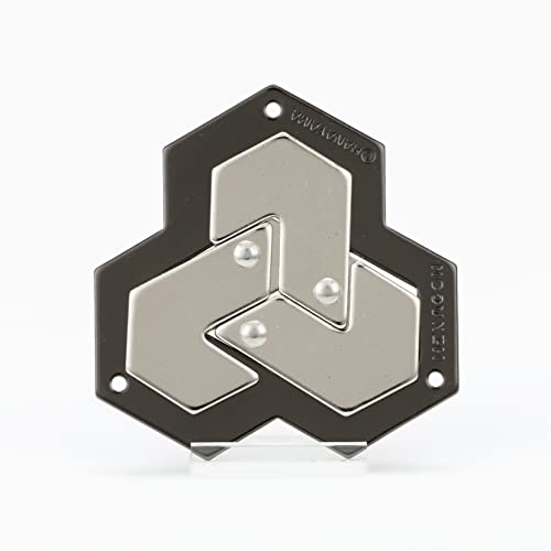 Hanayama The cast Hexagon Caused Difficulty Level 4 - style: Geometric