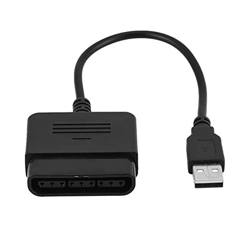 PS2 to PS3 Adapter, 20cm USB Cable PS2 to PS3 Video Game Controller Adapter Converter for PS3 Compatible with PS3 Console and PC