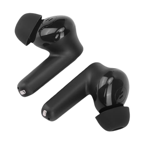 Sanpyl Wireless Gaming Earbuds, 20ms Low Latency, Gaming Earbuds with Noise Cancelling Microphone, Support 2.4G Bluetooth, for Phone VR PC Game Console (Black)
