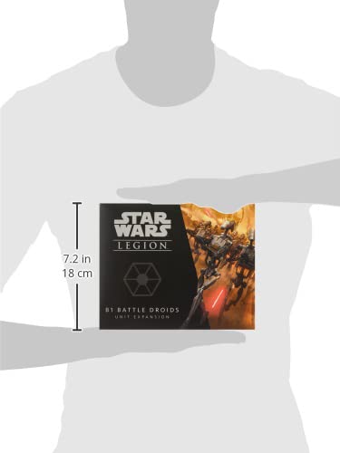 Star Wars: Legion B1 Battle Droids UNIT EXPANSION - Expand Your Separatist Alliance! Tabletop Miniatures Strategy Game for Kids & Adults, Ages 14+, 2 Players, 3 Hr Playtime, Made by Atomic Mass Games - style: Separatist Alliance Expansions: B1 Battle Droi