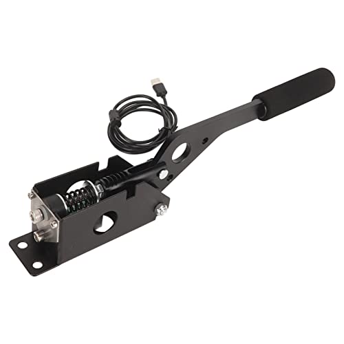 Linear E Brake 51 Inch USB Cable 64 Bit PC Handbrake with Clamp for G29 T300 Sim Racing Games