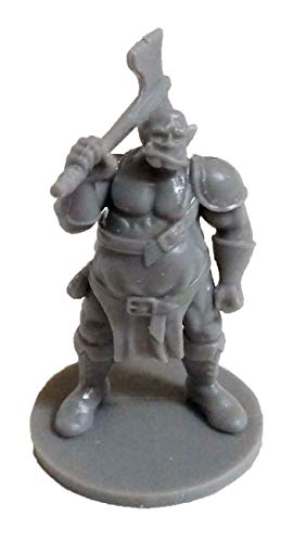DRUNK'N DRAGON DND Guards Minis 25 Fantasy Miniatures for Tabletop/Dungeons and Dragons Roleplaying Games - Bulk Minis Unpainted- Figures Starter Set