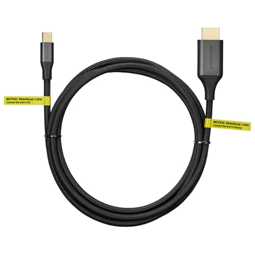 Insignia - 6' Mini DisplayPort-to-HDMI Cable - Black - size: 6 ft, style: 6 ft