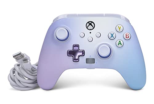 PowerA Enhanced Wired Controller for Xbox Series X|S - Pastel Dream, gamepad, wired video game controller, gaming controller, Xbox Series X|S, Officially Licensed for Xbox - color: Pastel Dream