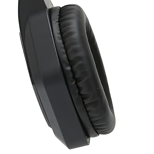 Gaming Headphones Noise Canceling RGB Lighting Surround Sound for PC Gaming and Console Users ABS 1 Pair