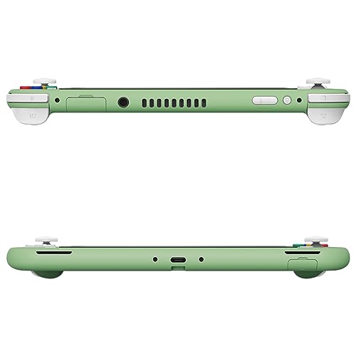 eXtremeRate Matcha Green DIY Replacement Shell for Nintendo Switch Lite, NSL Handheld Controller Housing w/Screen Protector, Custom Case Cover for Nintendo Switch Lite - color: Matcha Green