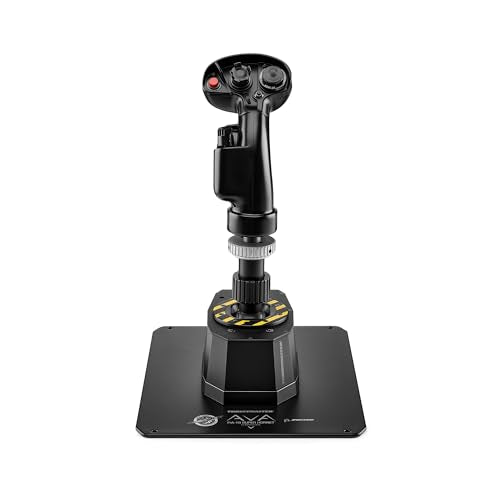 Thrustmaster AVA Offset Adapter, 15 & 30 Degree Flight Grip Angle - PC | Tilts grip to 15 or 30 degrees, 5 cm metal extension, tool-free ring mount, boosts realism and comfort, for AVA owners - style: AVA Offset Adapter