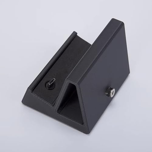 Miyoo Mini Plus Charging Dock, 3D Printed Magnetic Charging Dock for Miyoo Mini Plus Game Retro Console Handheld Miyoomini+ Charging Base Magnet Stand (Black)