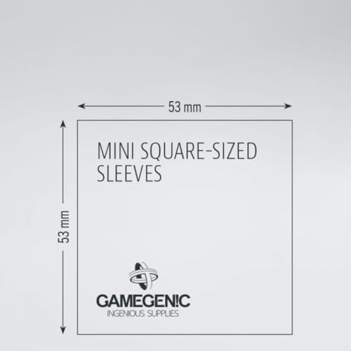 Sleeves: Gamegenic PrimeMini Square-Sized (50), Various (GG1047)