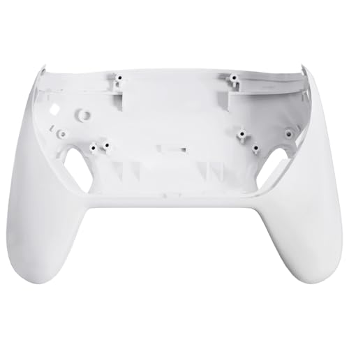 eXtremeRate Bottom Shell for Nintendo Switch 2 Pro, White | Custom DIY Rear Back Plate Housing Replacement Cover Case for Nintendo Switch 2 Pro Controller - color: White