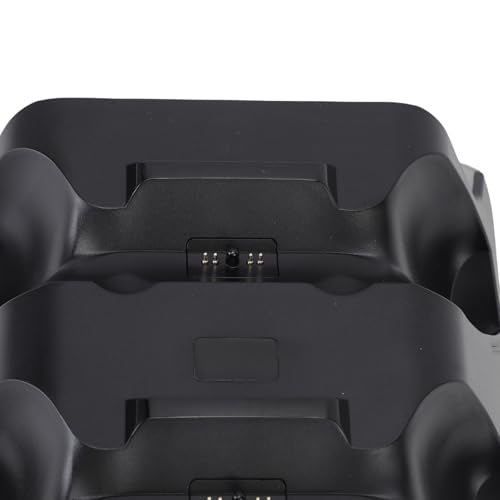 Edge Controller Charging Station, Dual Game Console Charger Dock with Storage Stand & USB Cable, Gray Black Charging Dock for Xbox Series X S - color: Gray Black