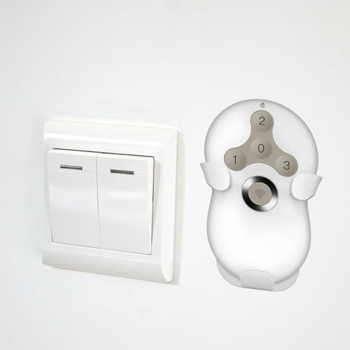 Wall Mount Bracket for Hunter Remote 99122, 99123, 99600, RAN003, K047402 | Ceiling Fan Remote Control Holder with Screws, Easy Installation - Only Remote Holder