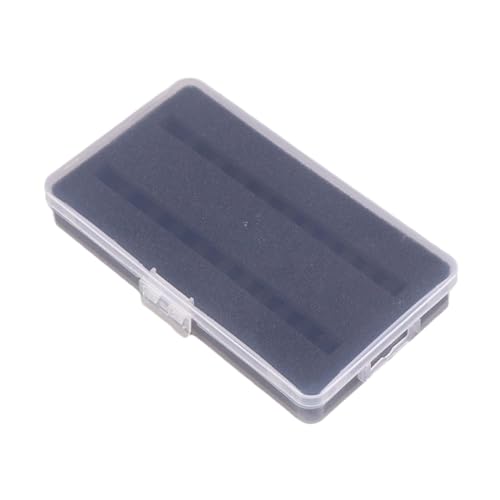 Milageto 1/64 Scale Doll Storage Box with Sponge, Miniature Action Figure Display Case for Collectibles and Comic Con