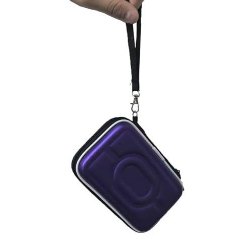 Hard Travel Carrying Case Bag Cover Shell for Nintendo GameBoy Color Advance GBA/GBC/GBP/DS Lite/NDSL/NDSi,for Anbernic RG34XX,Purple - color: Purple