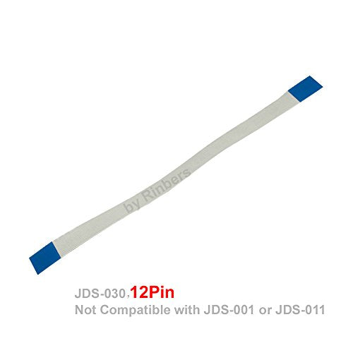Pack of 2 JDS-030 Replacement Charging Port Micro USB Adaptor Charger Socket Circuit Board with 12 Pin Flex Cable