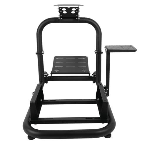 Dardoo G920 Gaming Simulator Cockpit Compatible with Logitech G27 G29 G923, for Fanatec, for Thrustmaster T300RSTXRW Base for PS4, for Xbox,for PC, Wheel Stand Without Wheel, Pedal, Handbrake and Seat