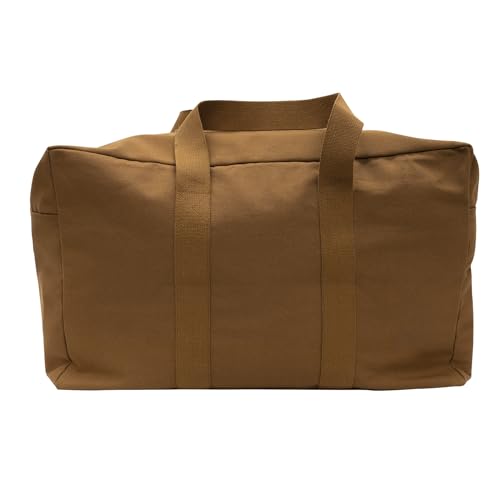 Rothco Canvas Parachute Cargo Bag | Built From Rugged Canvas, This Spacious Cargo Bag Hauls Gear With Ease—Durable, Reliable, And Ready - color: Work Brown