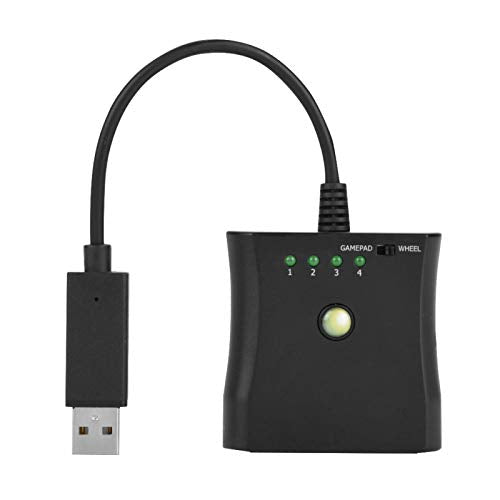 KUIDAMOS High-Definition Controller Adapter Converter, Supports Vibration and Enhances Gaming Experience, Works with PC and Xbox 360