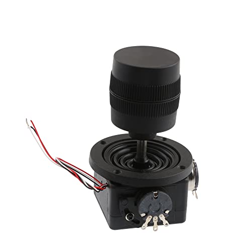 3-axis Joystick Potentiometer JH-D300X-R2 5K 50°3D Joystick Sealed PTZ Thermistor, Black