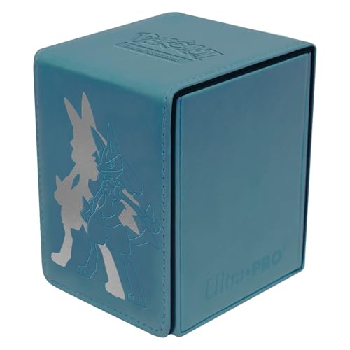 Ultra Pro ULP16414 Alcove Flip Pokemon Elite Series Lucario Deck Box Card Game