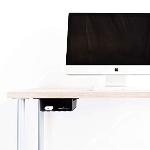 Elevation Lab Elevation Shelf - The Original Under Desk Storage Shelf/Desk Organizer | for Adjustable Stand Up Desks, Workstations, Gaming, Accessories - size: Single