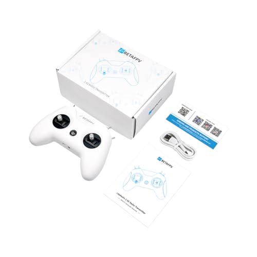 BETAFPV LiteRadio 2 SE ELRS V3 Radio Transmitter Remote Controller, Support BETAFPV Configurator V2, Firmware Update, FPV Simulator, USB-C Charging, Joystick Calibrate, for FPV RC Drone Quad -Mode 2
