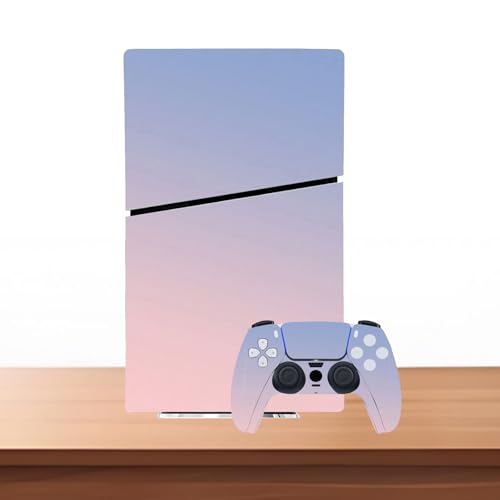 Skin Sticker Compatible with PS5 Slim Digital Console Controller (Multi) | Protective Decal Cover, Game Device Vinyl - color: Multi