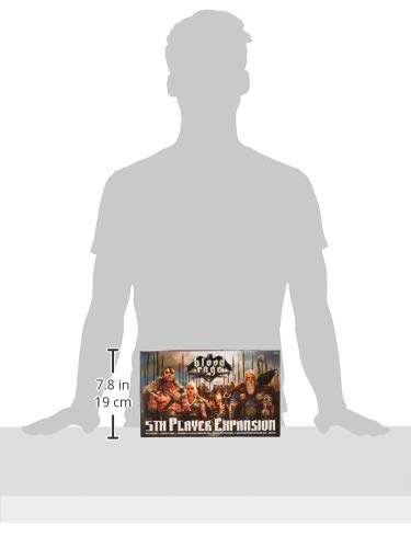 Blood Rage 5th Player Board Game EXPANSION | Strategy Game | Viking Battle Game | Tabletop Miniatures Game for Adults and Teens | Ages 14+ | 2-4 Players | Average Playtime 60-90 Minutes | Made by CMON