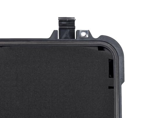 MEIJIA All Weather Waterproof Hard Camera Case,Hard Case,With Customized Fit Foam Included, Elegant Black,Fit for Drones,camera,lens (20.87"x12.72"x12.76") - size: 20.87"x12.72"x12.76"